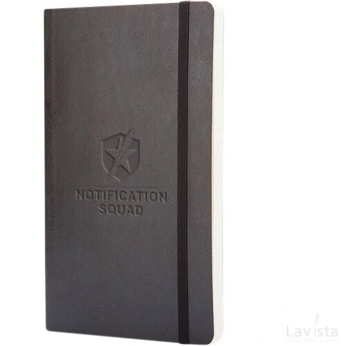 Moleskine Classic Soft Cover Large gelinieerd Zwart