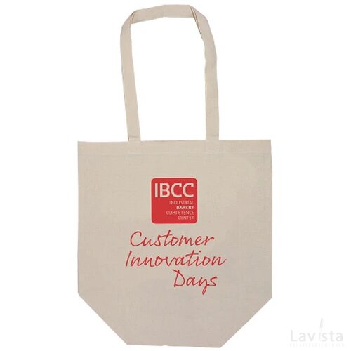 Canvas beach shopper ecru 220 gr/m2 ecru