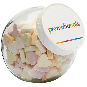Glazen snoeppot | 870 Ml | gevuld met snoep Glazen snoeppot | 870 Ml | gevuld met snoep
