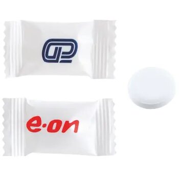 Flowpack met 1 Dextrose tablet 2 gr. Fruitmix 1-3 kleuren niet all over wit Flowpack met 1 Dextrose tablet 2 gr. Fruitmix 1-3 kleuren niet all over wit