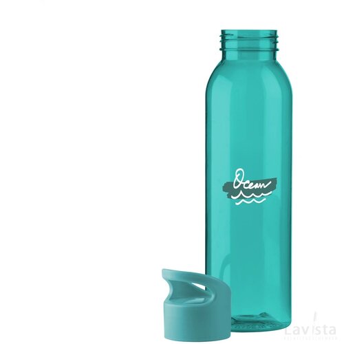 Tritan kunststof waterfles (650 ml) Turquoise