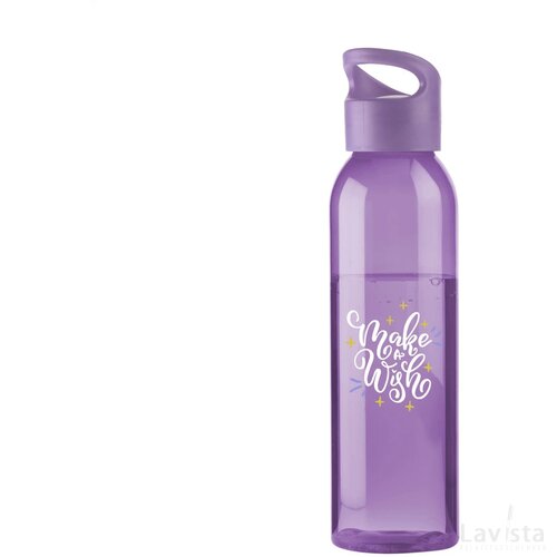 Tritan kunststof waterfles (650 ml) Paars