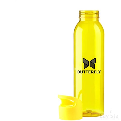 Tritan kunststof waterfles (650 ml) Geel