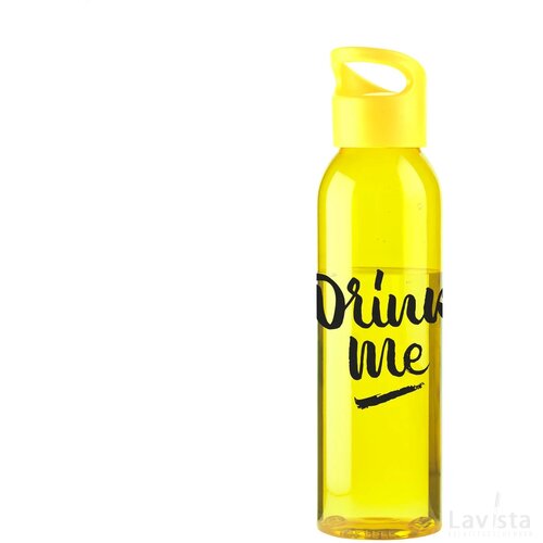 Tritan kunststof waterfles (650 ml) Geel
