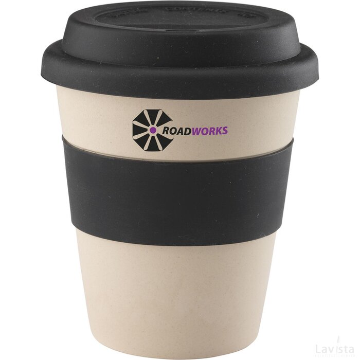 Eco Bamboo-To-Go Mok Zwart