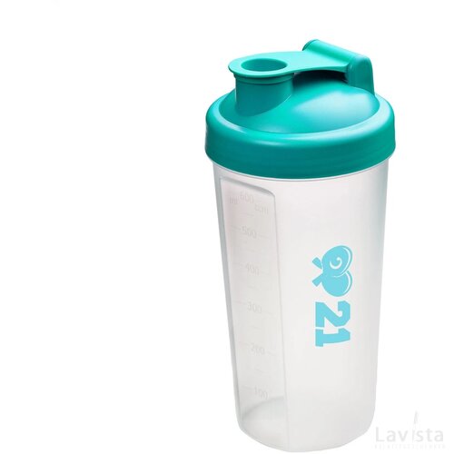 Shaker Proteïn Drinkbeker Turquoise