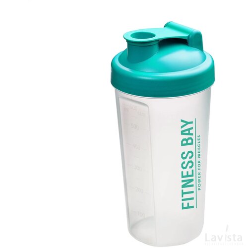 Shaker Proteïn Drinkbeker Turquoise