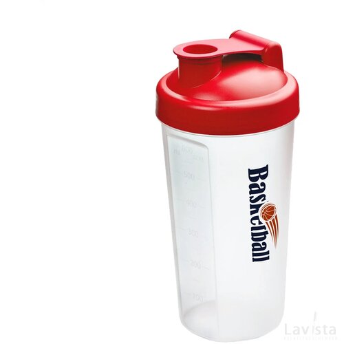 Shaker Proteïn Drinkbeker Rood