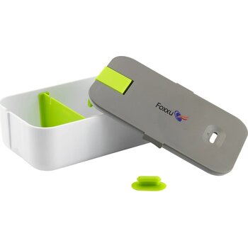 Box Lunchbox met verdeler Groen