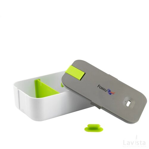 Box Lunchbox met verdeler Groen