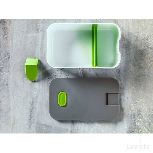 Box Lunchbox met verdeler Groen