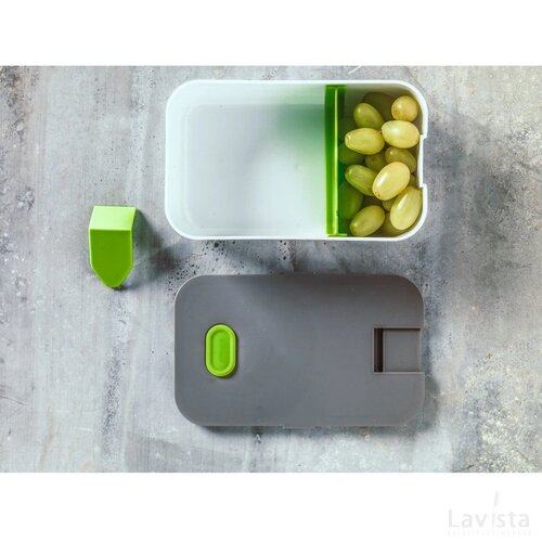 Box Lunchbox met verdeler Groen