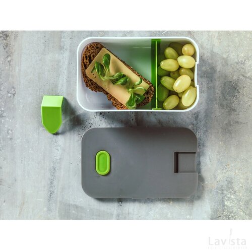 Box Lunchbox met verdeler Groen