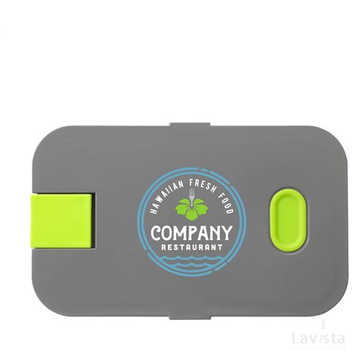 Box Lunchbox met verdeler Groen