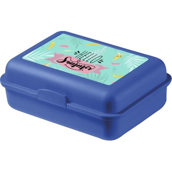 Kinder broodtrommel voor school Blauw