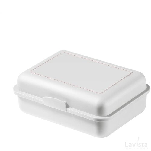 Kinder broodtrommel voor school Wit