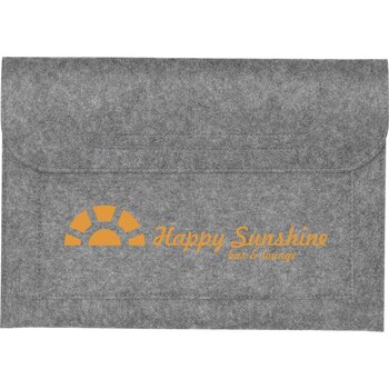 Papillon Laptop Case Lichtgrijs
