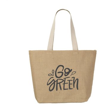 Elegance Bag Jute Shopper Ecru Elegance Bag Jute Shopper Ecru