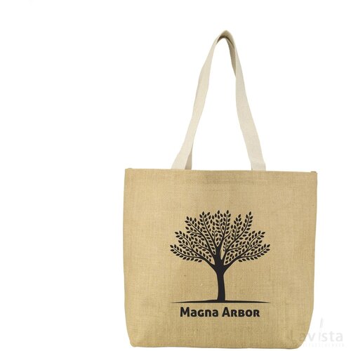 Elegance Bag Jute Shopper Ecru