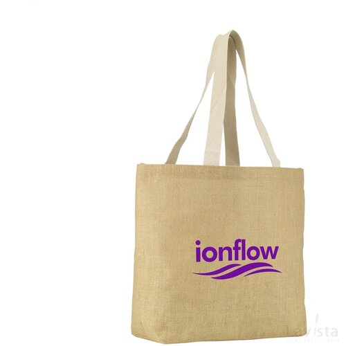 Elegance Bag Jute Shopper Ecru
