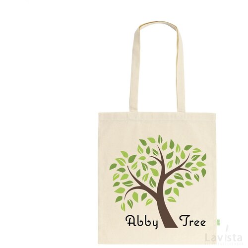 Organic Cotton Shopper 140 G/M² Tas Ecru