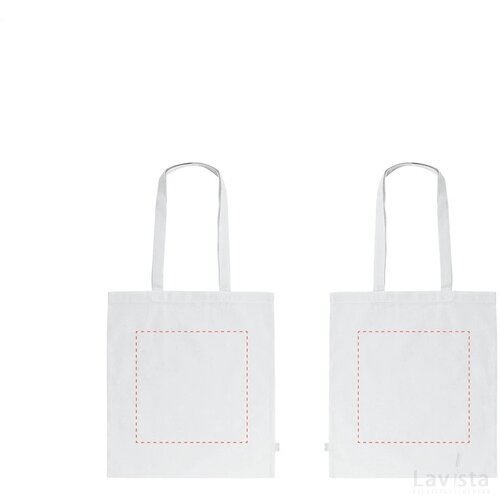 Organic Cotton Shopper 140 G/M² Tas Ecru