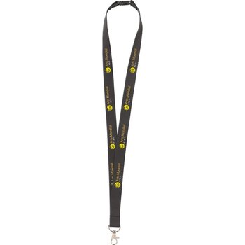 Keycord Budget Safety 2 Cm Lanyard Zwart