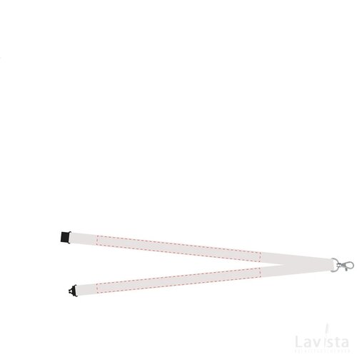 Keycord Budget Safety 2 Cm Lanyard Oranje