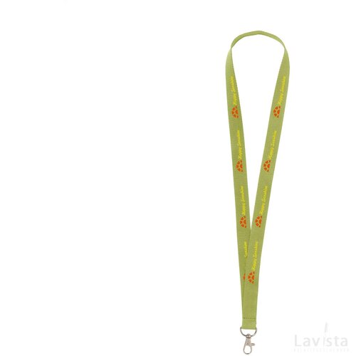 Keycord Budget 2 Cm Lanyard Limegroen