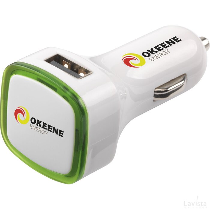 Charly Carcharger Oplaadstekker Groen