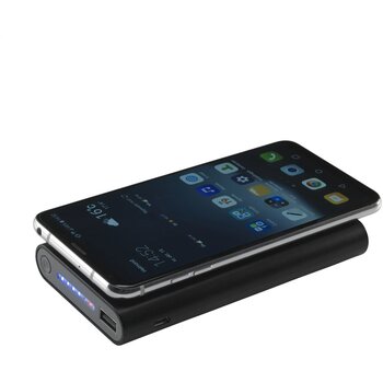 Wireless Powerbank 8000 C Draadloze Oplader Zwart