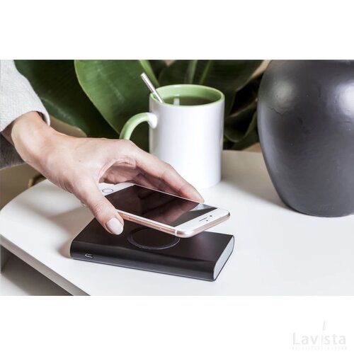 Wireless Powerbank 8000 C Draadloze Oplader Zwart