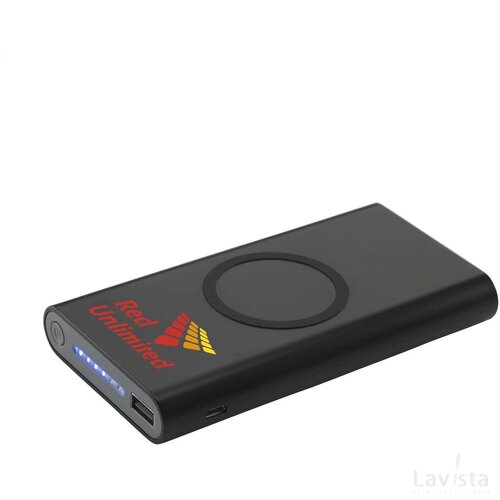 Wireless Powerbank 8000 C Draadloze Oplader Zwart