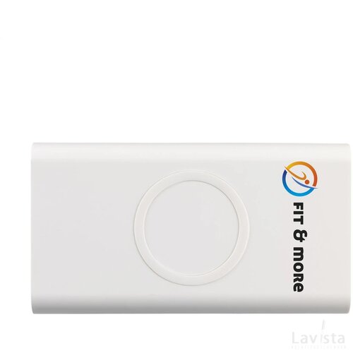 Wireless Powerbank 8000 C Draadloze Oplader Wit