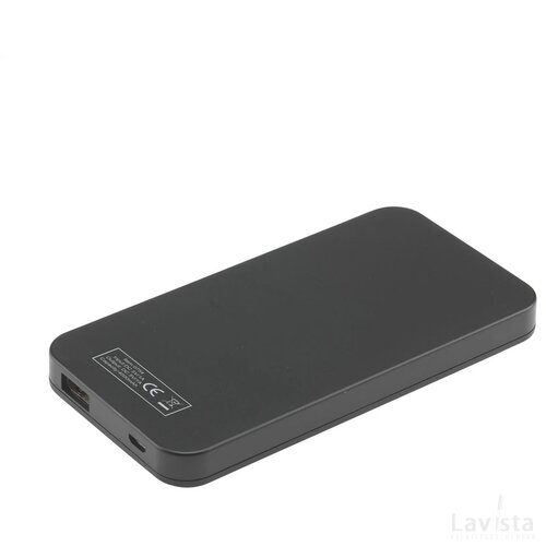 Solar Powerbank 4000 Powercharger Zwart