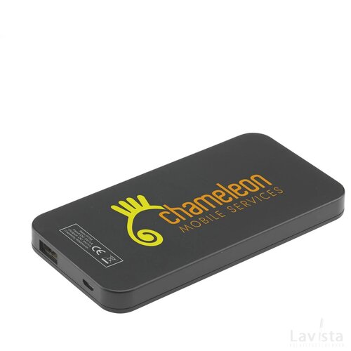 Solar Powerbank 4000 Powercharger Zwart