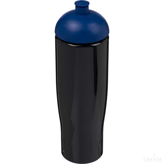 H2O Tempo® 700 ml bidon met koepeldeksel Zwart,blauw Zwart, Blauw Zwart/Blauw