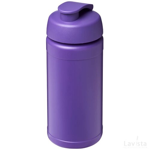 Baseline® Plus 500 ml sportfles met flipcapdeksel Paars
