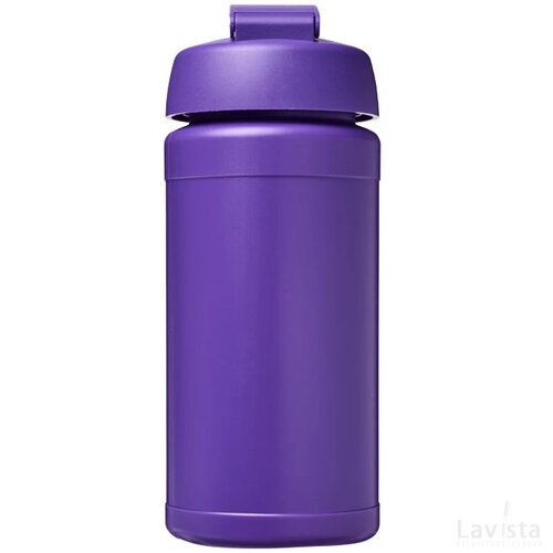 Baseline® Plus 500 ml sportfles met flipcapdeksel Paars