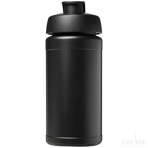 Baseline® Plus 500 ml sportfles met flipcapdeksel Zwart