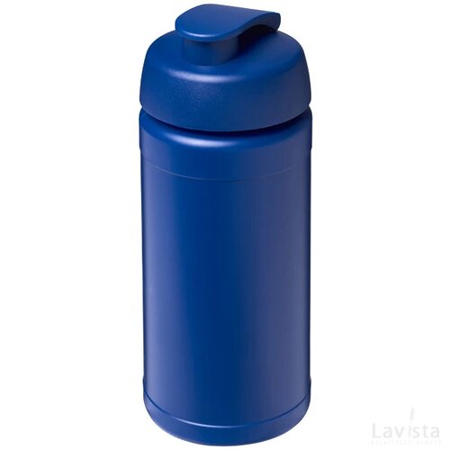 Baseline® Plus 500 ml sportfles met flipcapdeksel blauw Blauw