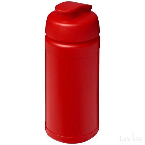 Baseline® Plus 500 ml sportfles met flipcapdeksel Rood
