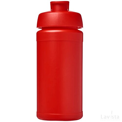 Baseline® Plus 500 ml sportfles met flipcapdeksel Rood