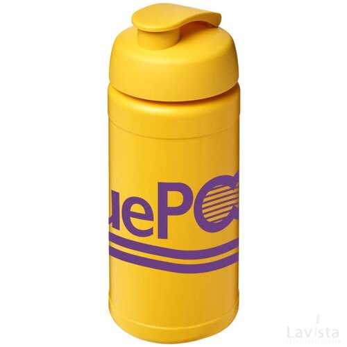 Baseline® Plus 500 ml sportfles met flipcapdeksel geel Geel