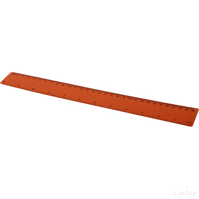 Rothko 30 cm PP liniaal Oranje