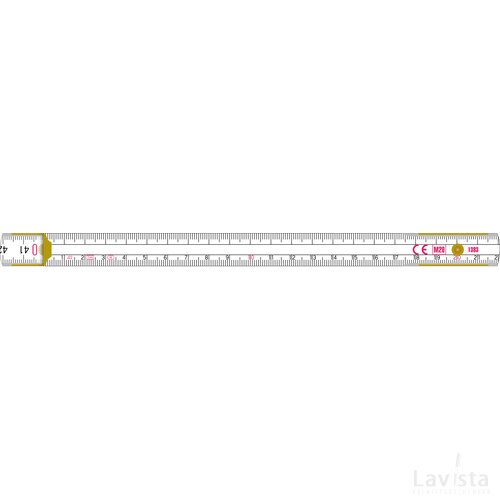Duimstok 3 meter Block 53 geel