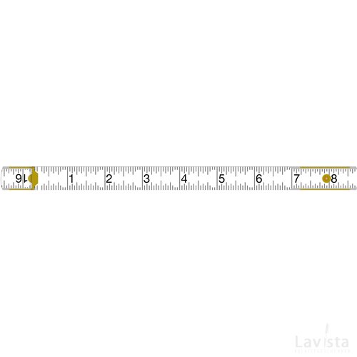 Duimstok 3 meter Block 53 geel