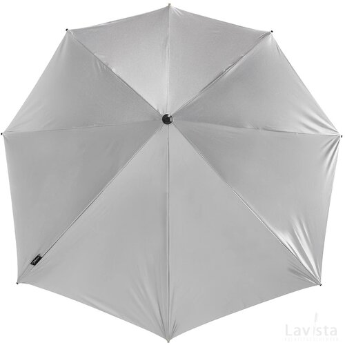 STORMaxi® aërodynamische stormparaplu zilver