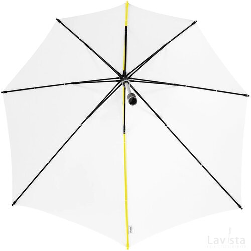 STORMaxi® aërodynamische stormparaplu wit