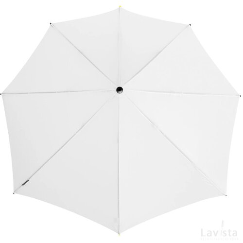 STORMaxi® aërodynamische stormparaplu wit